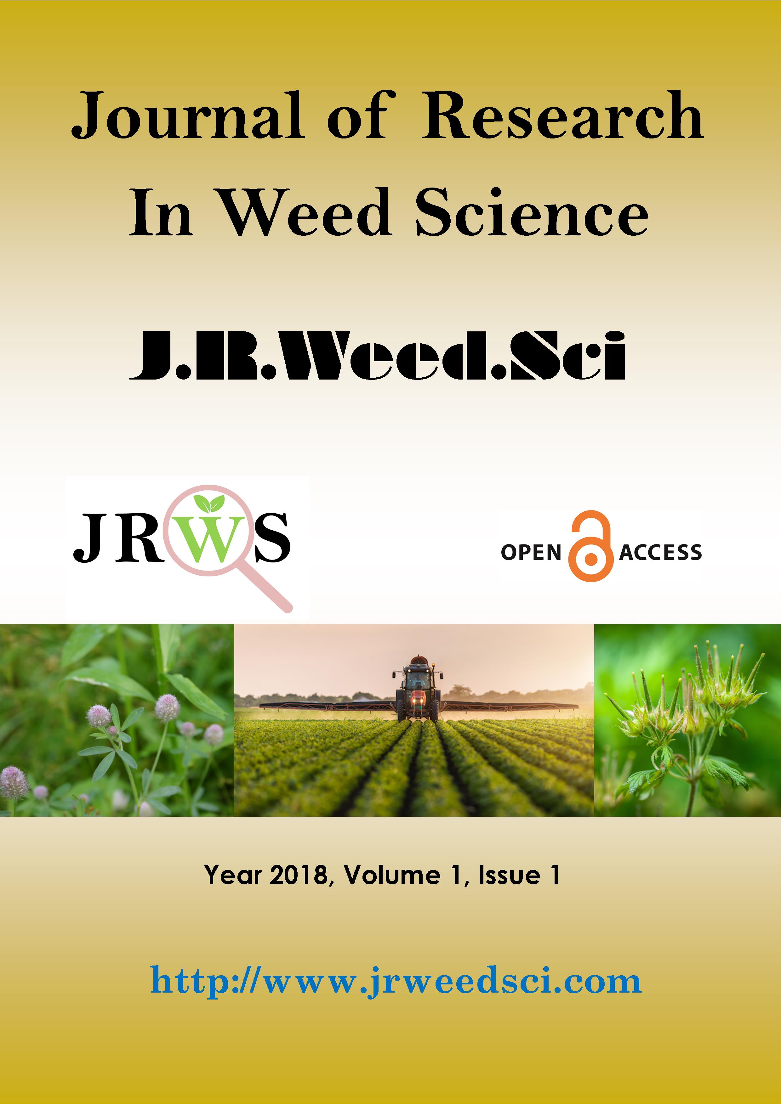 Journal of Research in Weed Science